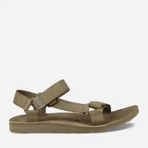 Teva Original Universal Leather Σανδαλια Ανδρικα - Ελιά